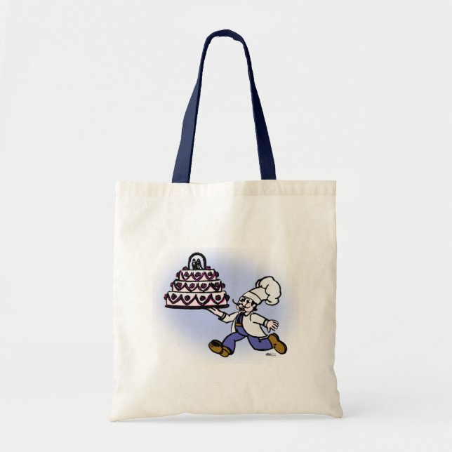 Bolso De Tela Cake Chef (Frente)