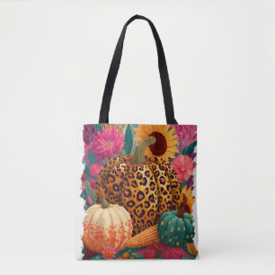Bolso De Tela Calabaza