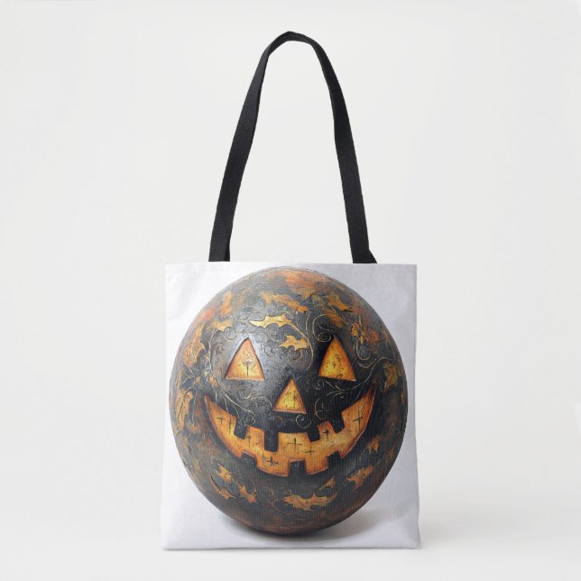 Bolso De Tela Calabaza (Anverso)