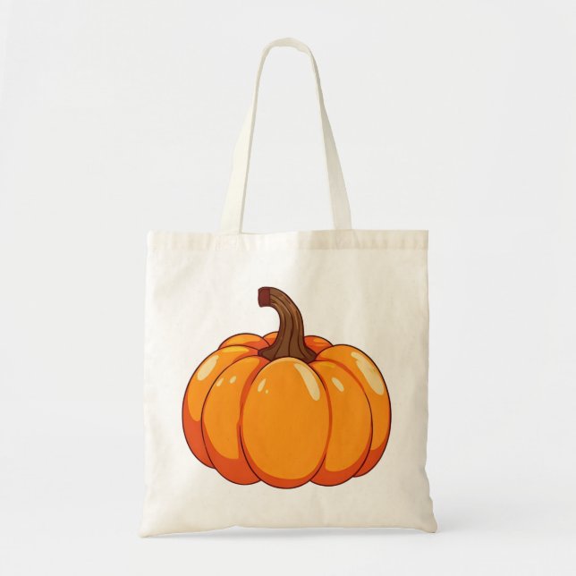Bolso De Tela Calabaza Cuta (Frente)