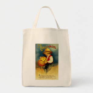 Bolso De Tela Calabaza de Halloween