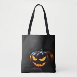 Bolso De Tela Calabaza de Halloween Jack-O-Lantern Spooky