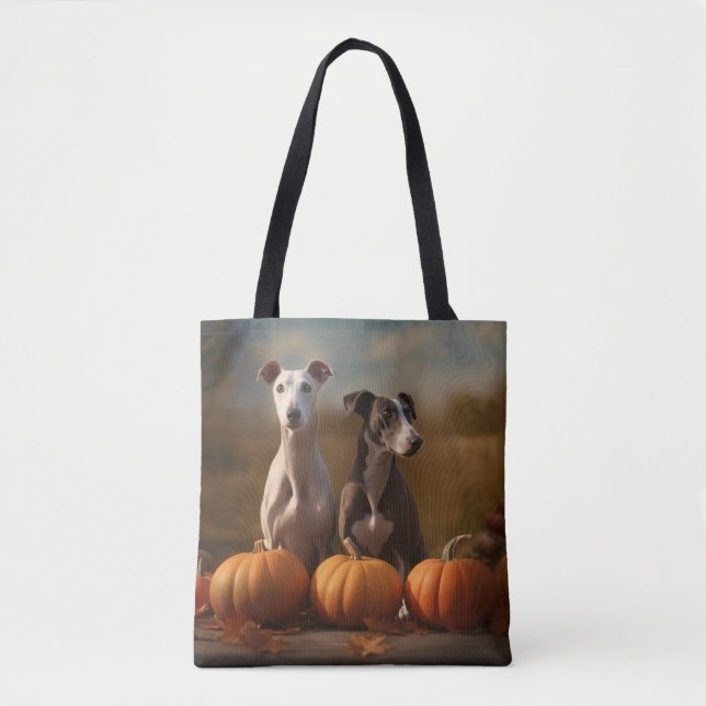 Bolso De Tela Calabaza deslumbrante de guijarros de guijarros de (Anverso)