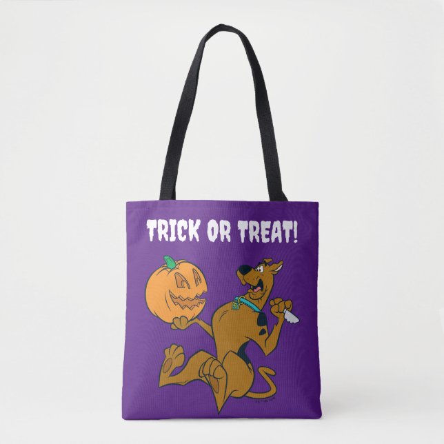 Bolso De Tela Calabaza escultórica Scooby-Doo (Anverso)