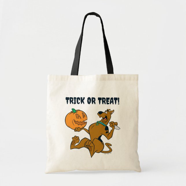 Bolso De Tela Calabaza escultórica Scooby-Doo (Frente)