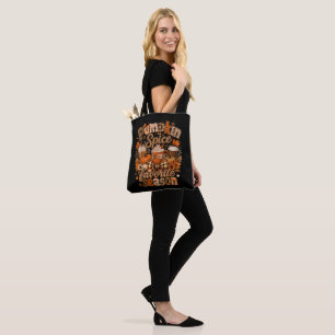Bolso De Tela Calabaza Especiada Mi Temporada Favorita Otoño Lat