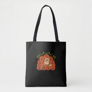 Bolso De Tela Calabaza Gato Persa Halloween Kitten Jack O Lanter