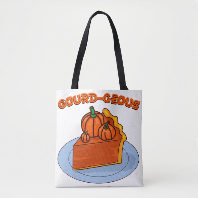 Bolso De Tela Calabaza-geous (Anverso)