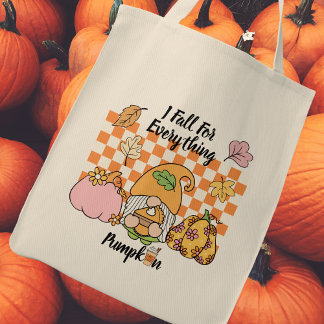 Bolso De Tela Calabaza todo - Calabaza gana
