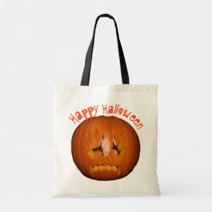 Bolso De Tela Calabaza, tristes llamas