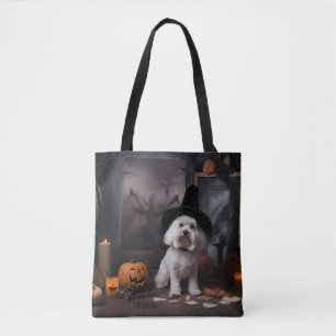 Bolso De Tela Calabazas Maltesas Halloween Espeluznantes