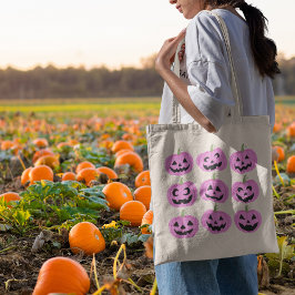 Bolso De Tela Calabazas rosas