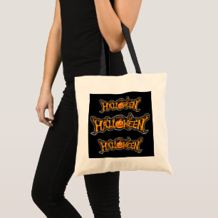 Bolso De Tela Calabazas vintage de Halloween