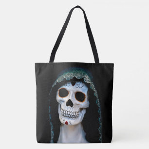 Bolso De Tela Calavera