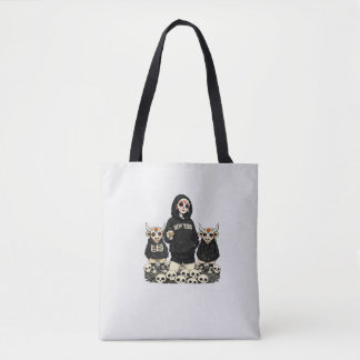 Bolso De Tela Calavera & Coo Custom Bag - Carry Your Crew with A