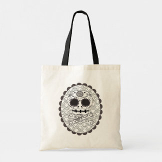 Bolso De Tela Calavera de azúcar en la compra de libros piratas
