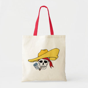 Bolso De Tela Calavera de humo de Halloween con Personalizado de