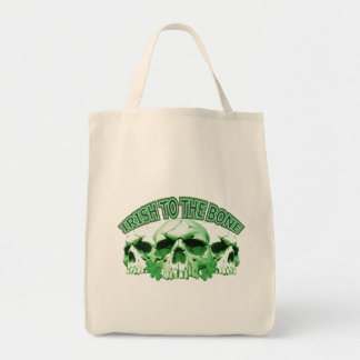 Bolso De Tela Calavera irlandesa hasta la médula