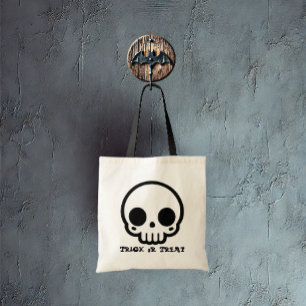 Bolso De Tela Calavera - Tote Personalizar Candy