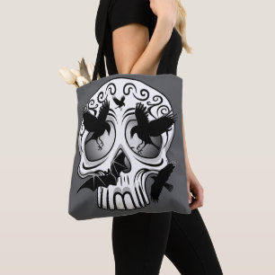 Bolso De Tela Calaveras decorativas de Halloween