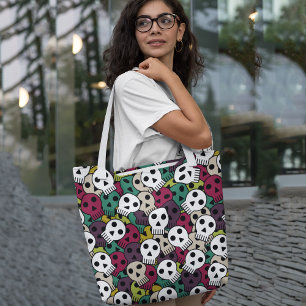 Bolso De Tela Calaveras personalizados