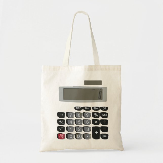 Bolso De Tela Calculadora (Frente)