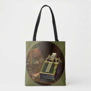 Bolso De Tela Calculadora de contabilidad Comptometer empresaria