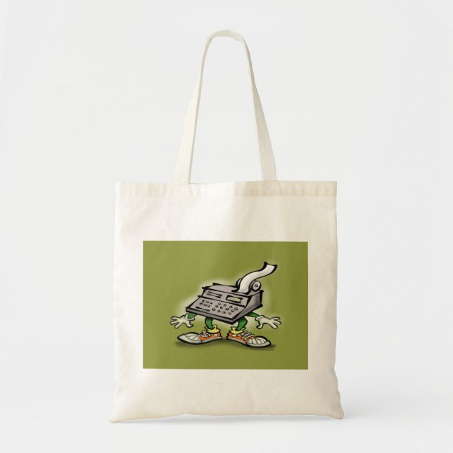 Bolso De Tela Calculator Dude (Frente)