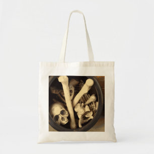 Bolso De Tela Calderón de huesos.