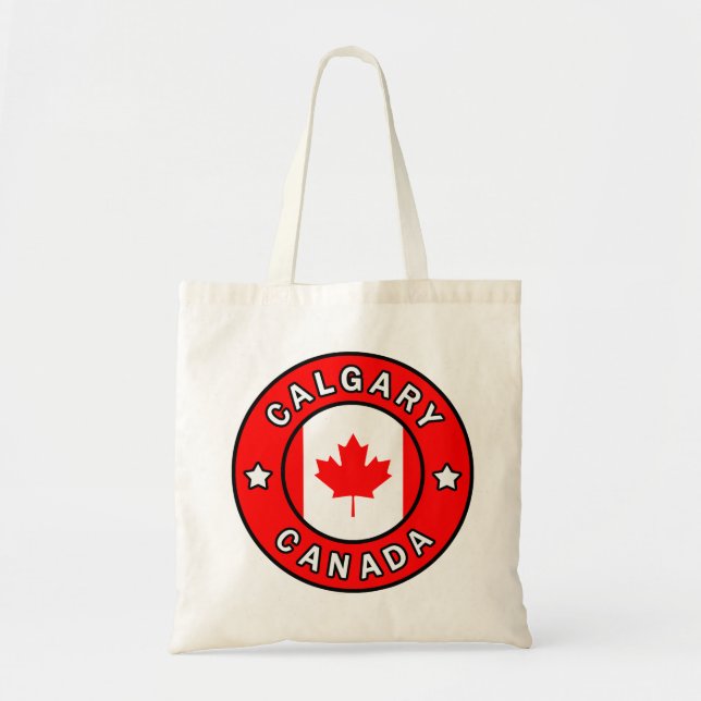 Bolso De Tela Calgary Canada (Frente)