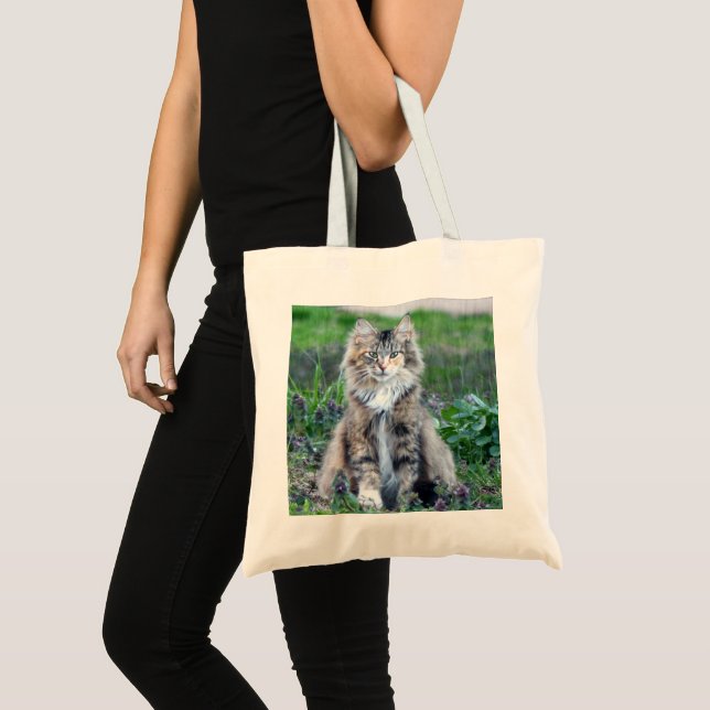 Bolso De Tela Calico Cat (Anverso (producto))
