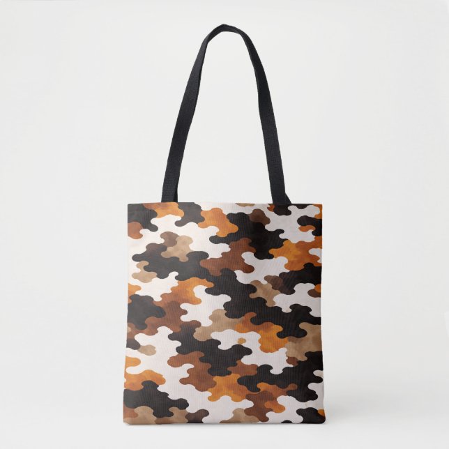 Bolso De Tela Calico Cat Camouflage (Anverso)