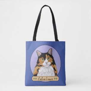 Bolso De Tela Calico Cat Lover