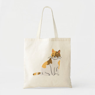 Bolso De Tela Calico Essential, Calico Portrait, Cute Calico Cat