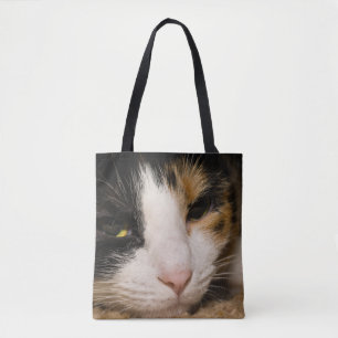 Bolso De Tela Calico Face