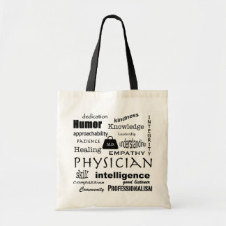 Bolso De Tela Calidades del buen médico+Bolso médico