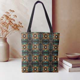 Bolso De Tela Calidoscopio de medianoche