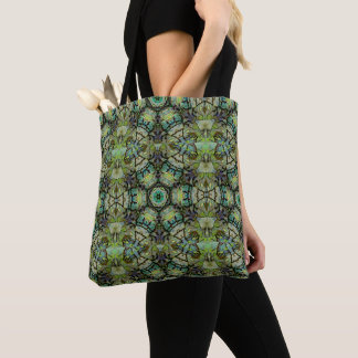 Bolso De Tela Calidoscopio forestal