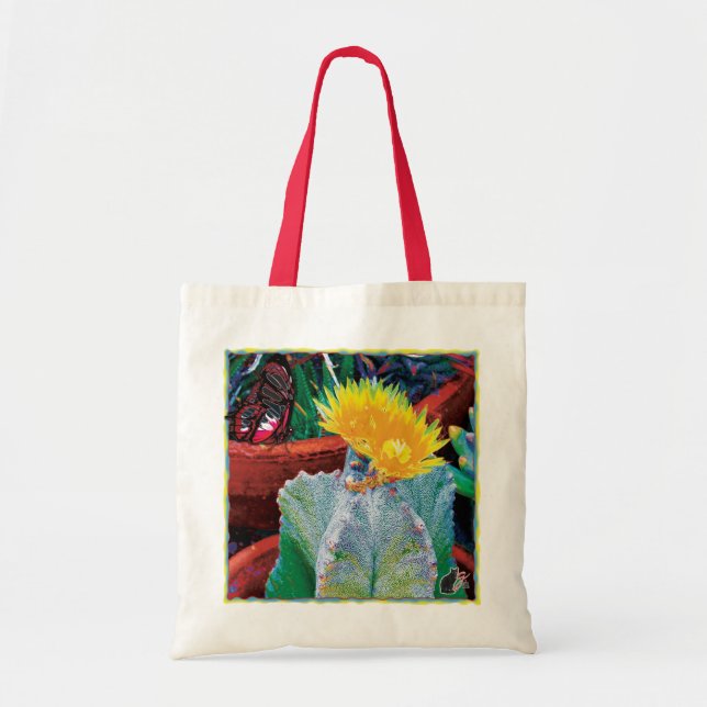 Bolso De Tela Caliente Cactus (Frente)