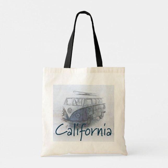 Bolso De Tela California (Reverso)
