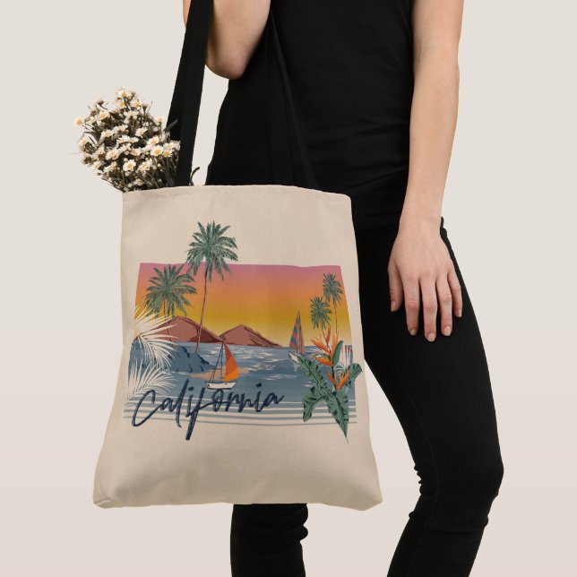 Bolso De Tela California (Detalle)
