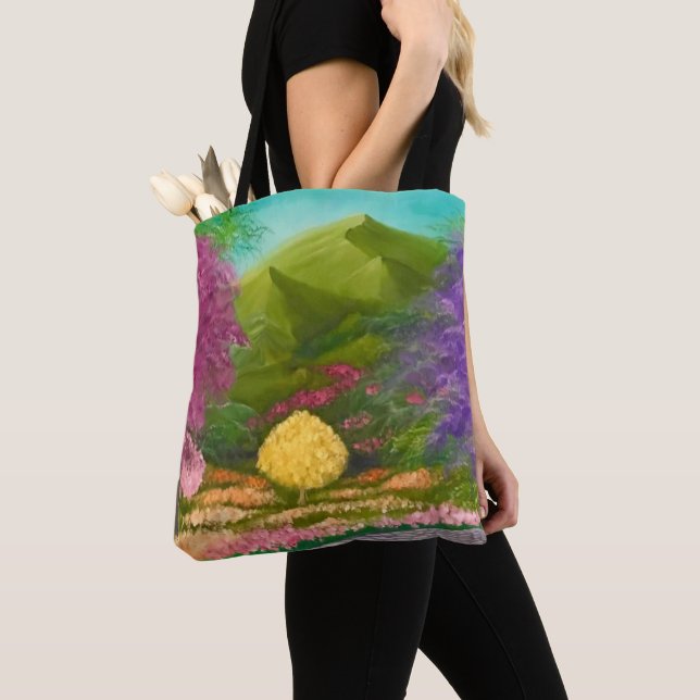 Bolso De Tela California (Detalle)