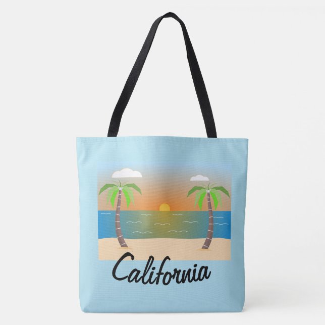 Bolso De Tela California (Anverso)