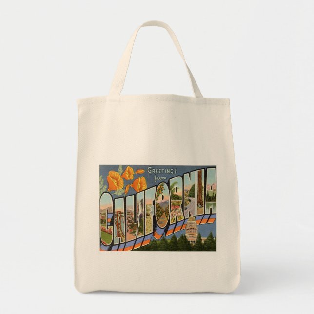 Bolso De Tela California (Frente)