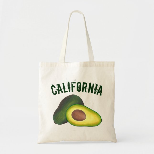 Bolso De Tela California Cali Aguacates Aguacates (Frente)