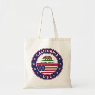 Bolso De Tela California, camiseta