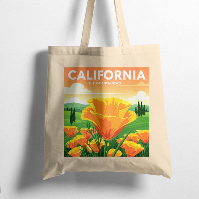 Bolso De Tela California de Vintage (Subido por el creador)