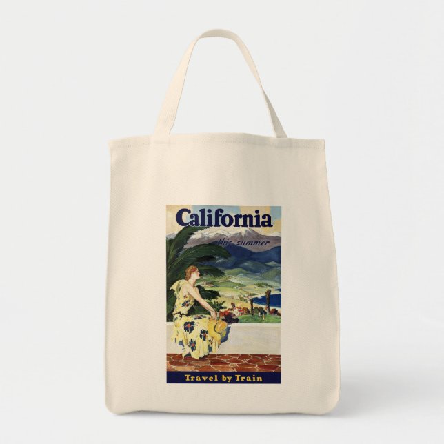 Bolso De Tela California este verano (Frente)