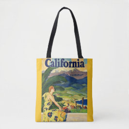 Bolso De Tela California Este Viaje Vintage De Verano
