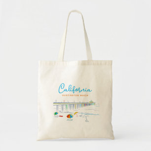 Bolso De Tela California Huntington Beach